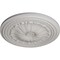 Ekena Millwork Alexa Ceiling Medallion (Fits Canopies up to 2 7/8"), 20 1/2"OD x 1 7/8"P, Ultra Pure White CM20ALUWF - alternate 2